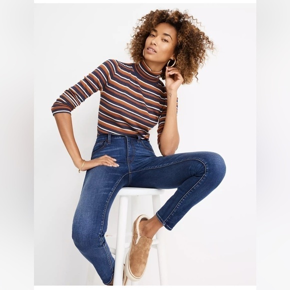 Madewell 10" High-Rise Skinny Jeans in Tarren Wash: THERMOLITE Edition size 28 - Picture 11 of 11